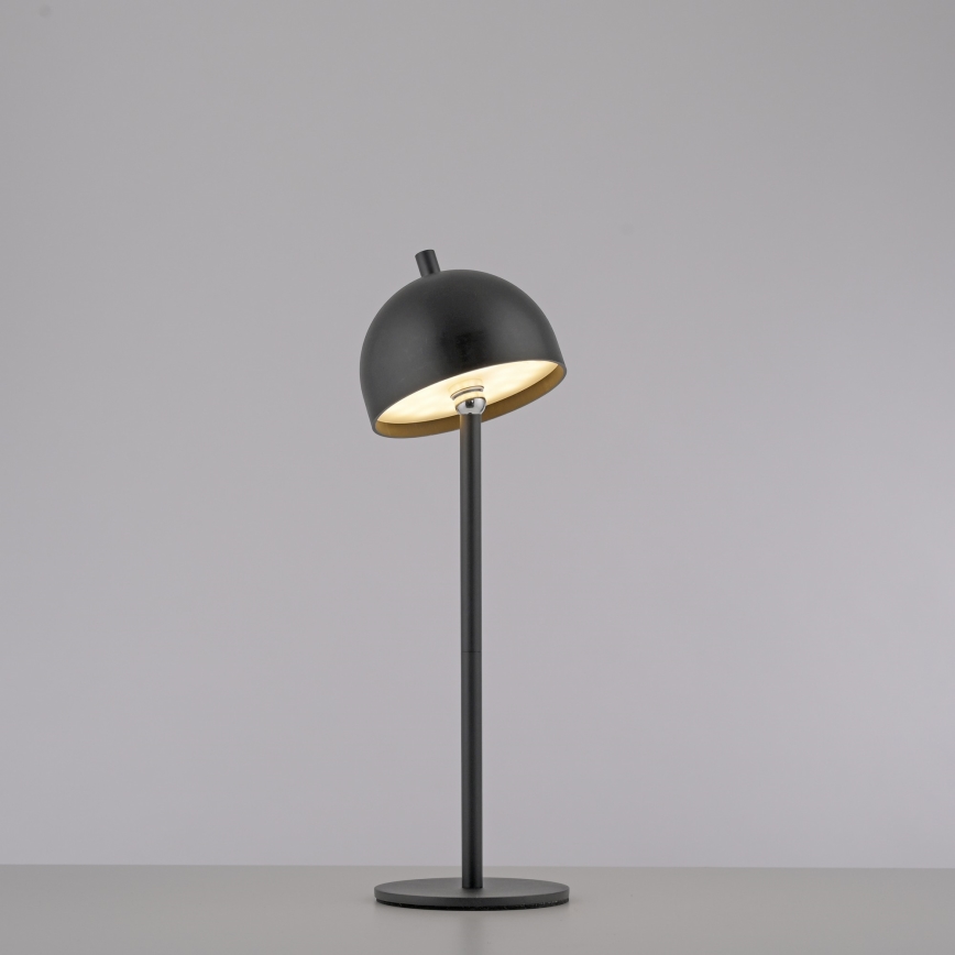 Schöner Wohnen 19244-18 - LED prigušiva dodirna punjiva vanjska stolna lampa BELLIS LED/2,5W/5V 2600 mAh IP54 crna