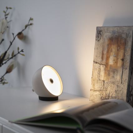 Schöner Wohnen 19244-39 - LED prigušiva vanjska stolna svjetiljka BELLIS, punjiva, s upravljanjem na dodir LED/2,5W/5V 2600 mAh IP54 siva