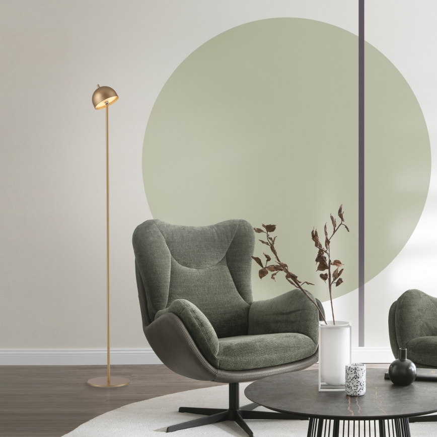 Schöner Wohnen 19245-12 - LED vanjska podna lampa BELLIS, s mogućnošću prigušivanja, na dodir, punjiva, LED/2,5W/5V 2600 mAh IP54, zlatna