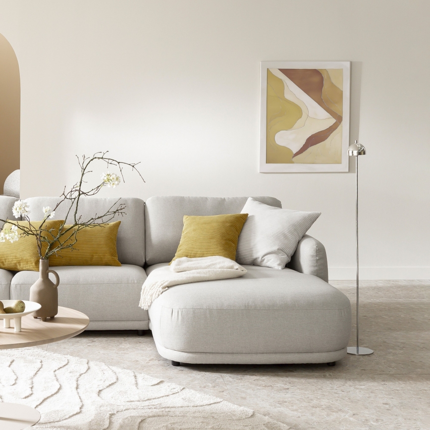 Schöner Wohnen 19245-17 - LED prigušiva dodirna punjiva vanjska podna svjetiljka BELLIS LED/2,5W/5V 2600 mAh IP54 sjajni krom