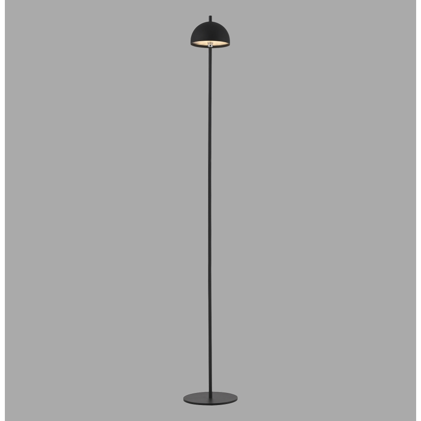 Schöner Wohnen 19245-18 - BELLIS vanjska podna LED lampa s dodirnim prigušivanjem, punjiva, LED/2,5W/5V, 2600 mAh, IP54, crna
