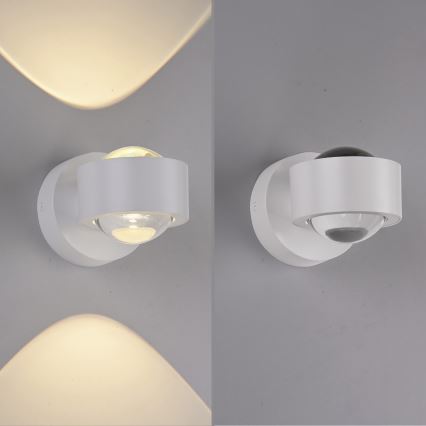 Schöner Wohnen 19331-16 - LED zidna svjetiljka CHIA 2xLED/2W/230V bijela