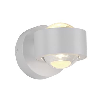 Schöner Wohnen 19331-16 - LED zidna svjetiljka CHIA 2xLED/2W/230V bijela