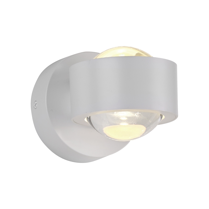 Schöner Wohnen 19331-16 - LED zidna svjetiljka CHIA 2xLED/2W/230V bijela