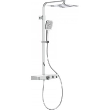 Schütte 60530 - Komplet za tuš s termostatskom miješalicom OCEAN, sjajni krom