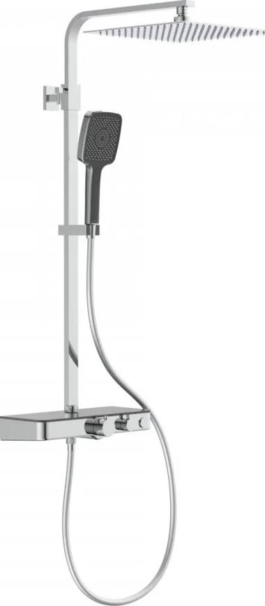 Schütte 60531 - Tuš set s termostatskom baterijom OCEAN, sjajni krom/antracit