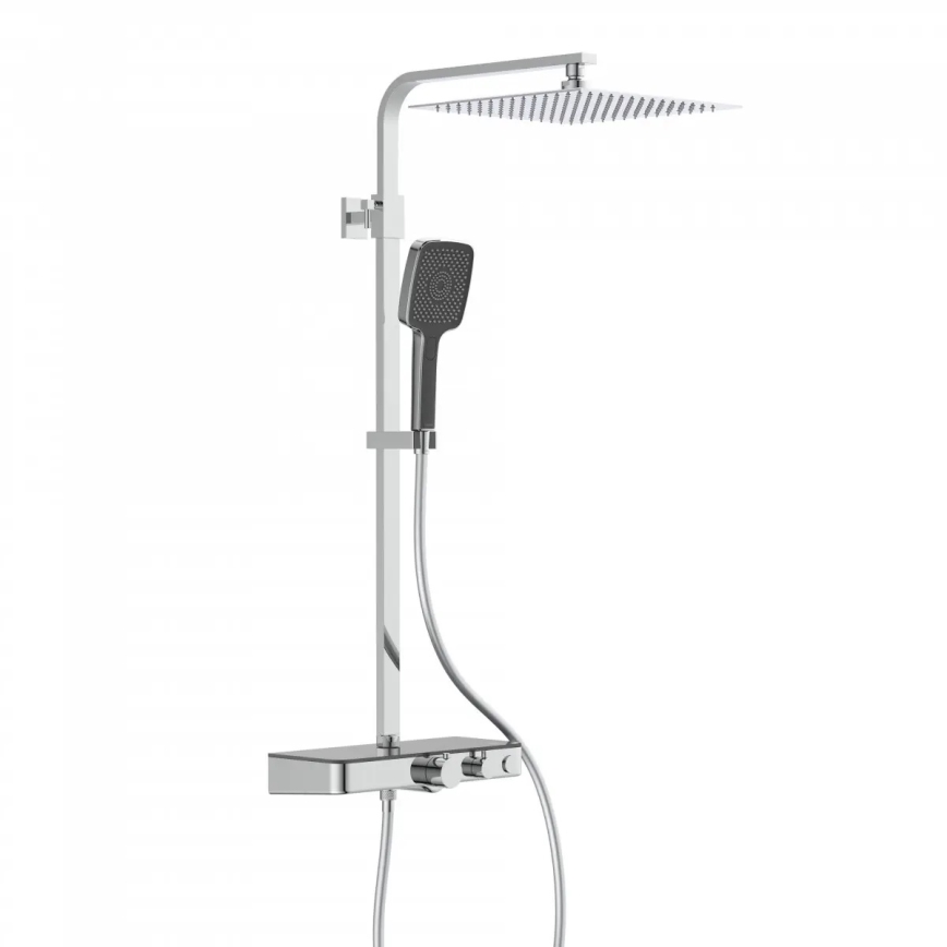 Schütte 60531 - Tuš set s termostatskom baterijom OCEAN, sjajni krom/antracit
