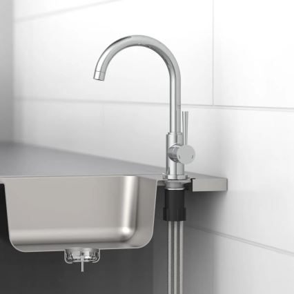Schütte 79119 - Miješalica za sudoper CORNWALL sjajni krom