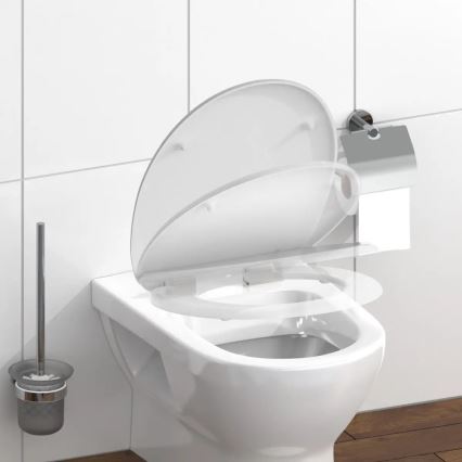 Schütte 82100-A - Bijela daska za WC SoftClose, duroplast