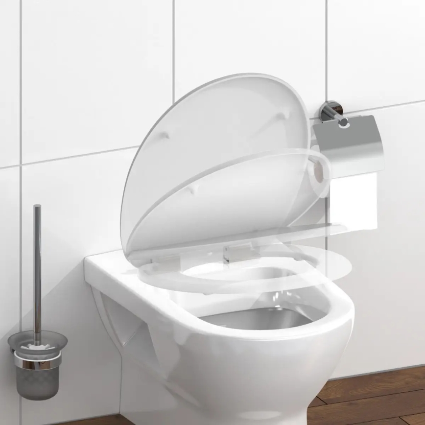 Schütte 82100-A - Bijela daska za WC SoftClose, duroplast
