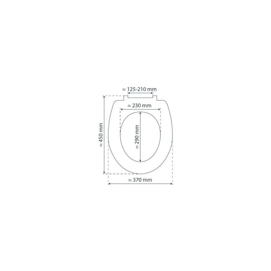 Schütte 82100-A - Bijela daska za WC SoftClose, duroplast