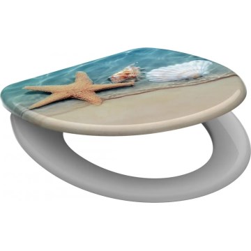 Schütte 82196 - WC daska BEACH SoftClose duroplast