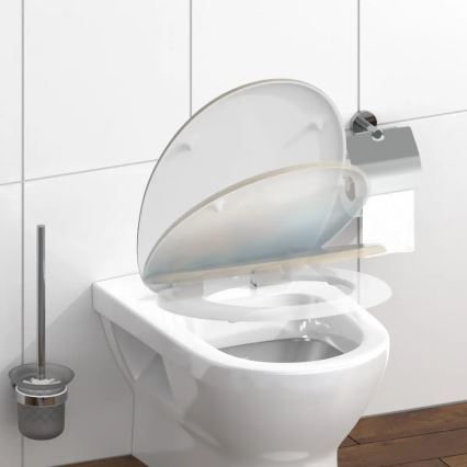 Schütte 82196 - WC daska BEACH SoftClose duroplast