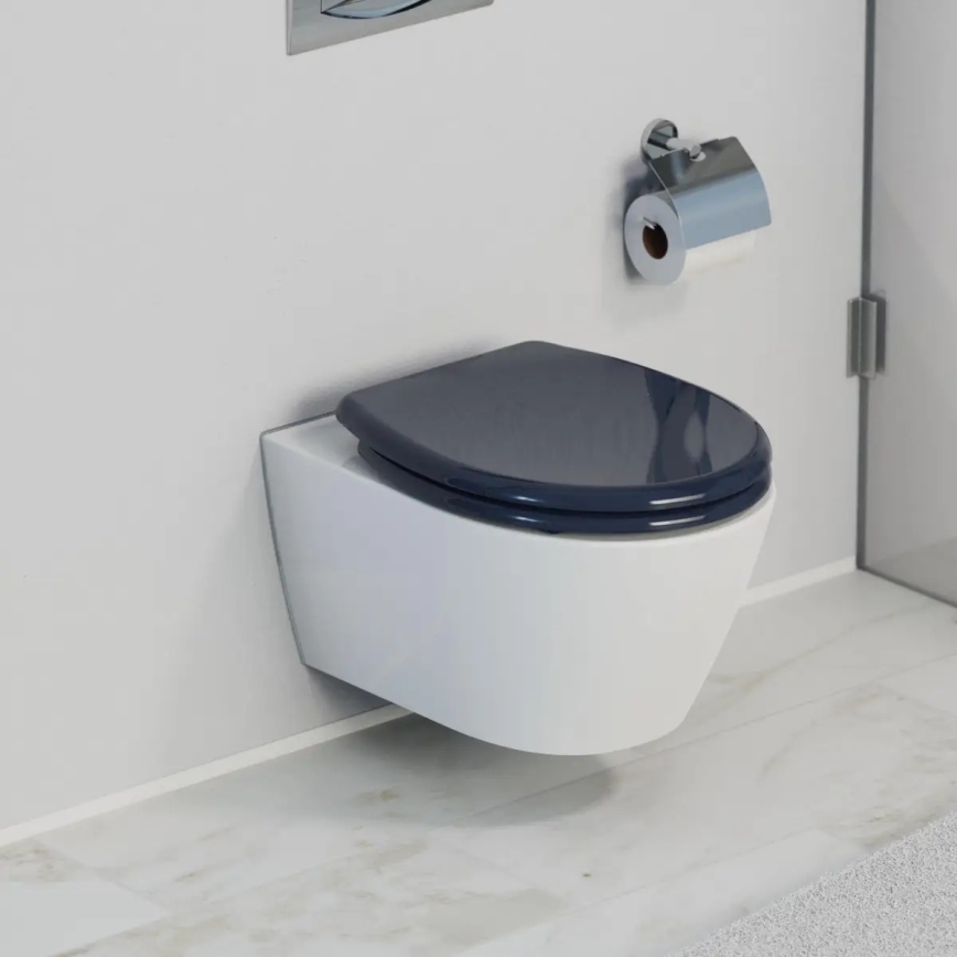 Schütte 82304-A - Daska za WC ANTRACIT SoftClose, duroplast