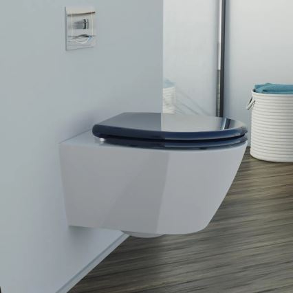 Schütte 82304-A - Daska za WC ANTRACIT SoftClose, duroplast