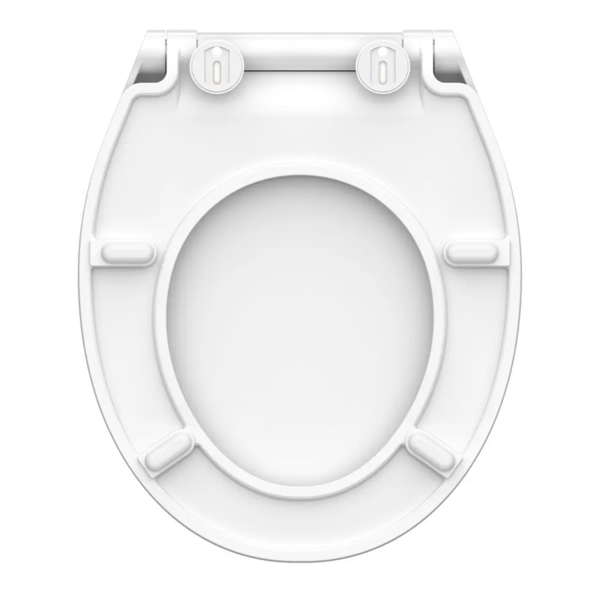 Schütte 82700 - WC daska SLIM WHITE SoftClose duroplast