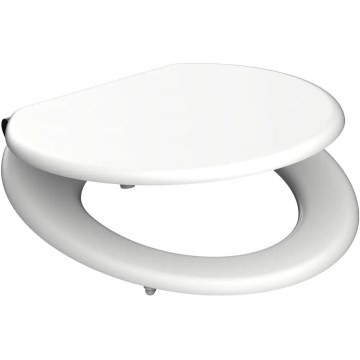 Schütte 84100-A - WC daska bijela s SoftClose mehanizmom, izrađena od MDF-a