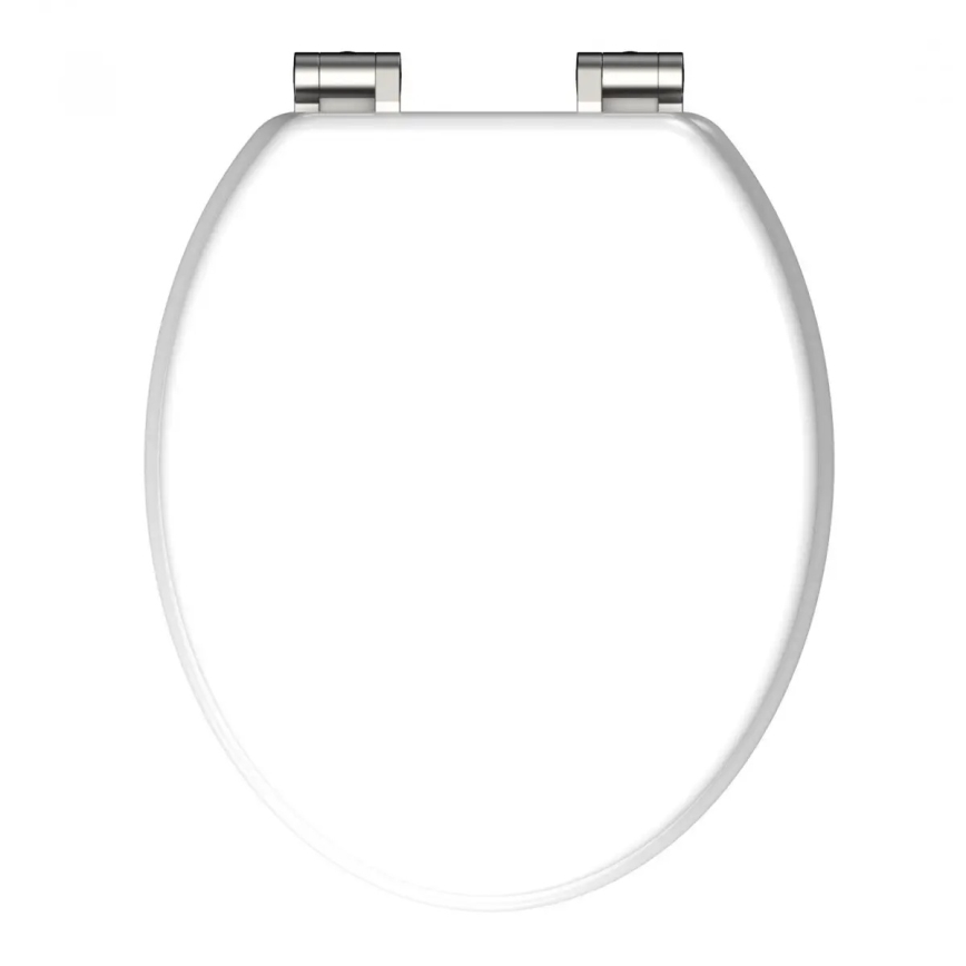 Schütte 84100-A - WC daska bijela s SoftClose mehanizmom, izrađena od MDF-a