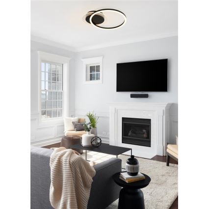 Searchlight - LED prigušivo stropno svjetlo CONTOUR LED/24W/230V 3000K