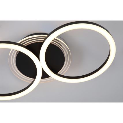 Searchlight - LED prigušivo stropno svjetlo CONTOUR LED/24W/230V 3000K