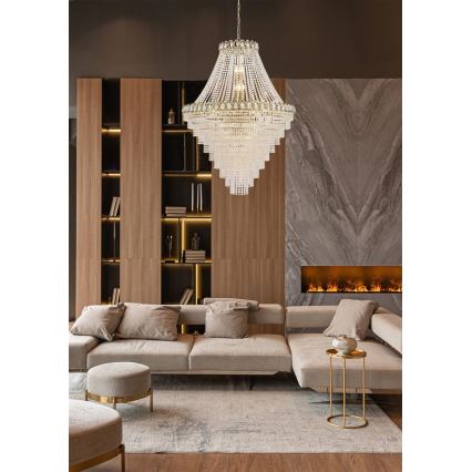 Searchlight - Luster na lancu LOUIS PHILLIPE 28xE14/60W/230V