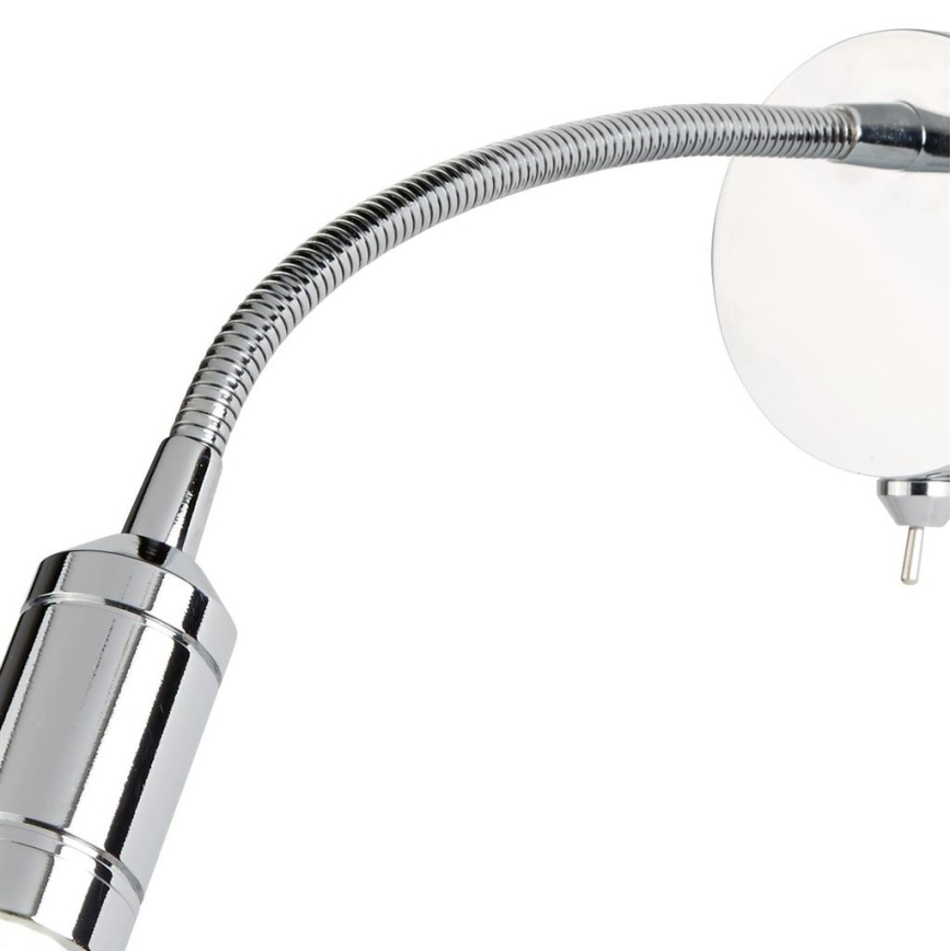 Searchlight - LED Fleksibilna lampica ADJU LED/1W/230V sjajni krom