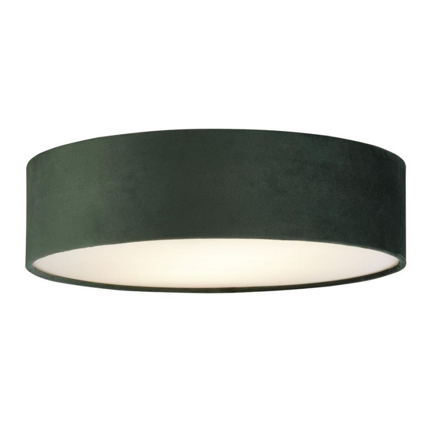 Searchlight - Stropna svjetiljka DRUM PLEAT 2xE27/15W/230V zelena