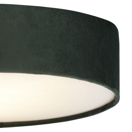 Searchlight - Stropna svjetiljka DRUM PLEAT 2xE27/15W/230V zelena