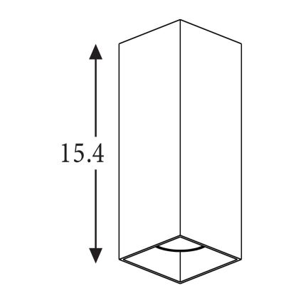 Searchlight - Zidna svjetiljka DON 2xGU10/10W/230V smeđa
