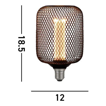 Searchlight - Dekorativna LED žarulja WIRE MESH, s mogućnošću prigušivanja, E27/4,5W/230V, 2700K