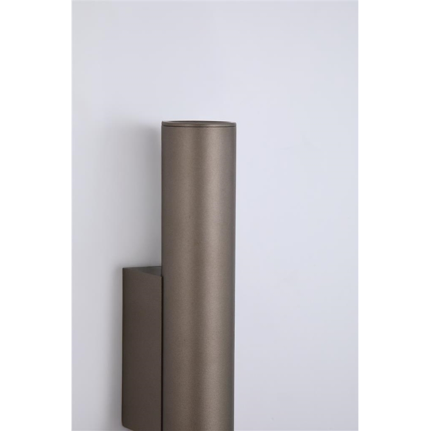 Searchlight - Zidna svjetiljka BEACON 2xGU10/10W/230V smeđa