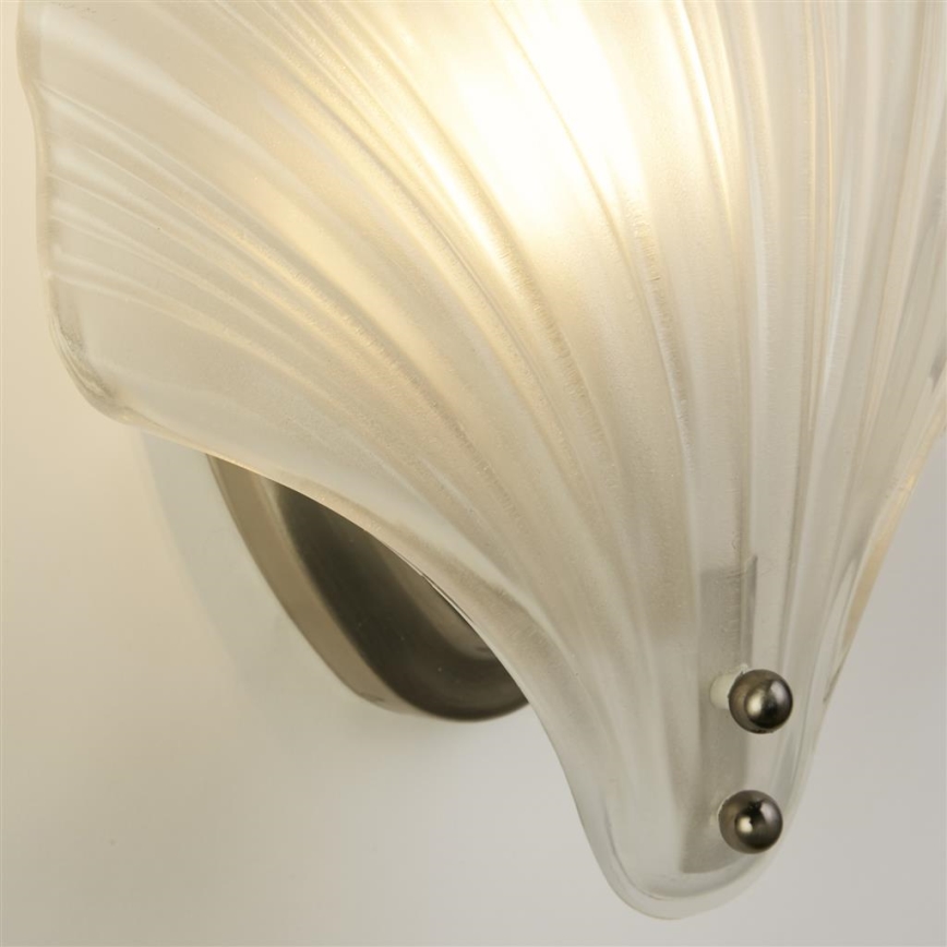 Searchlight - Zidna svjetiljka SHELL 1xG9/7W/230V bijela