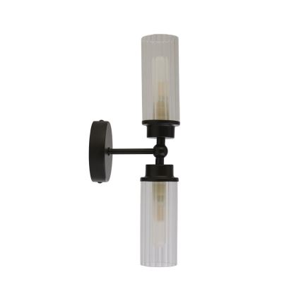 Searchlight - Zidna svjetiljka IMPERIAL 2xG9/33W/230V crna