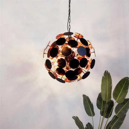 Searchlight - Viseći luster DISCUS na kabelu 4xE14/60W/230V