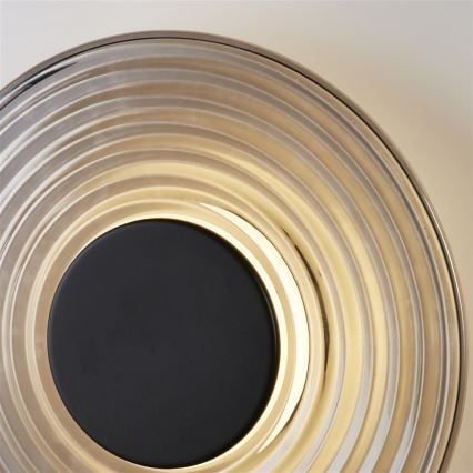 Searchlight - LED prigušivo zidno svjetlo CLEO LED/9,4W/230V zadimljeno