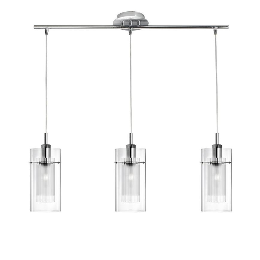Searchlight - Luster na sajli DUO 3xE14/60W/230V sjajni krom