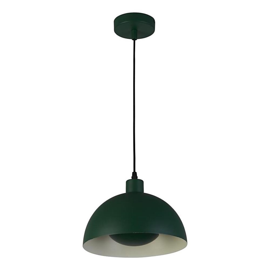 Searchlight - Viseći luster MARS na sajli, 1xE27/60W/230V, Ø 40 cm, zelena