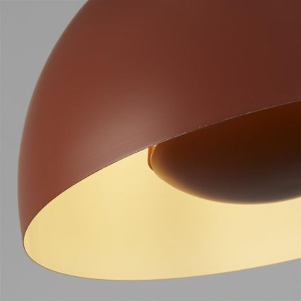 Searchlight - Viseći luster na sajli MARS 1xE27/60W/230V Ø 40 cm ciglasto