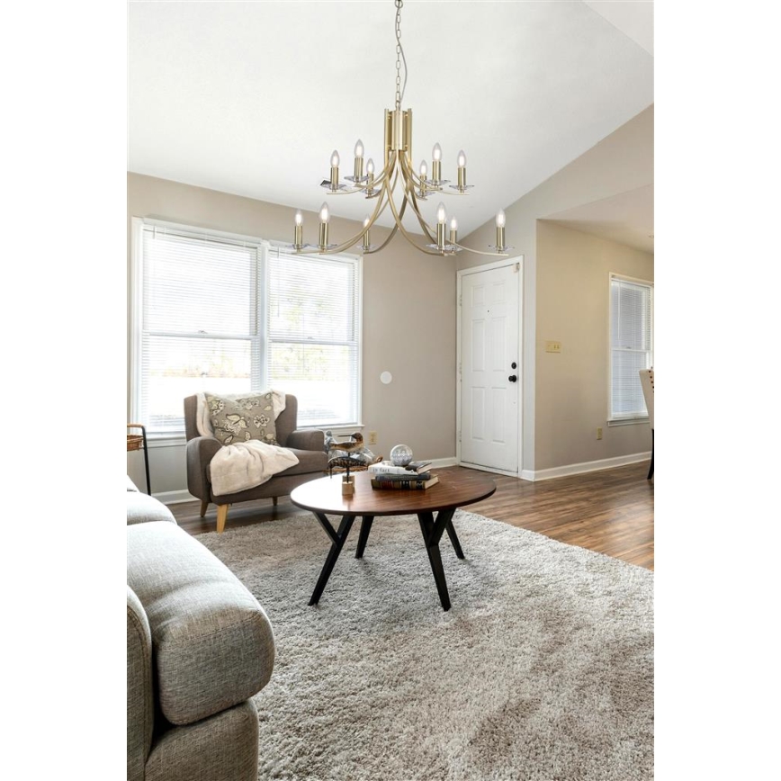 Searchlight - Luster na lancu ASCONA 12xE14/60W/230V