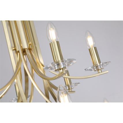 Searchlight - Luster na lancu ASCONA 12xE14/60W/230V