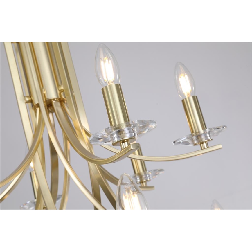 Searchlight - Luster na lancu ASCONA 12xE14/60W/230V