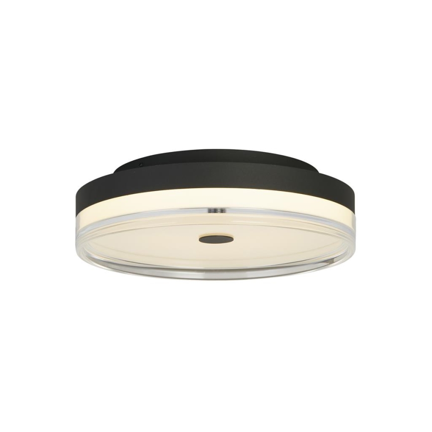 Searchlight - LED stropna svjetiljka CYPRUS LED/21W/230V Ø 30 cm crna
