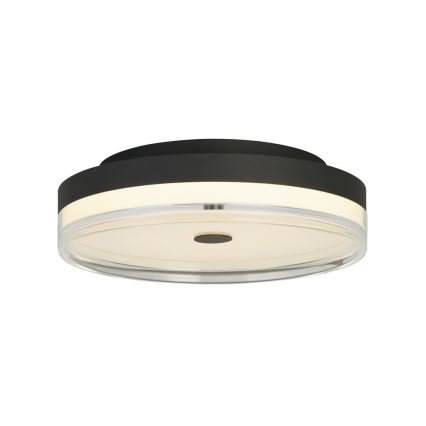 Searchlight - LED stropna svjetiljka CYPRUS LED/29W/230V Ø 40 cm crna