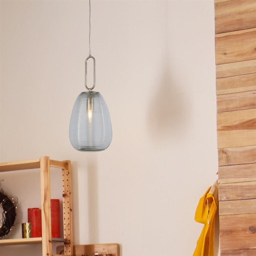 Searchlight - Luster na sajli ELIXIR 1xE27/60W/230V prozirna
