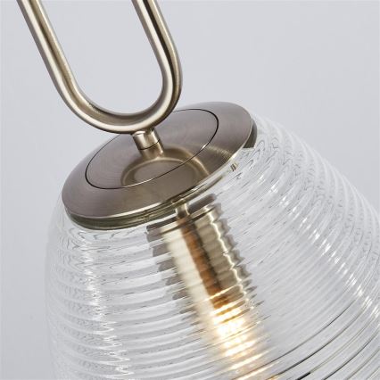 Searchlight - Luster na sajli ELIXIR 1xE27/60W/230V prozirna