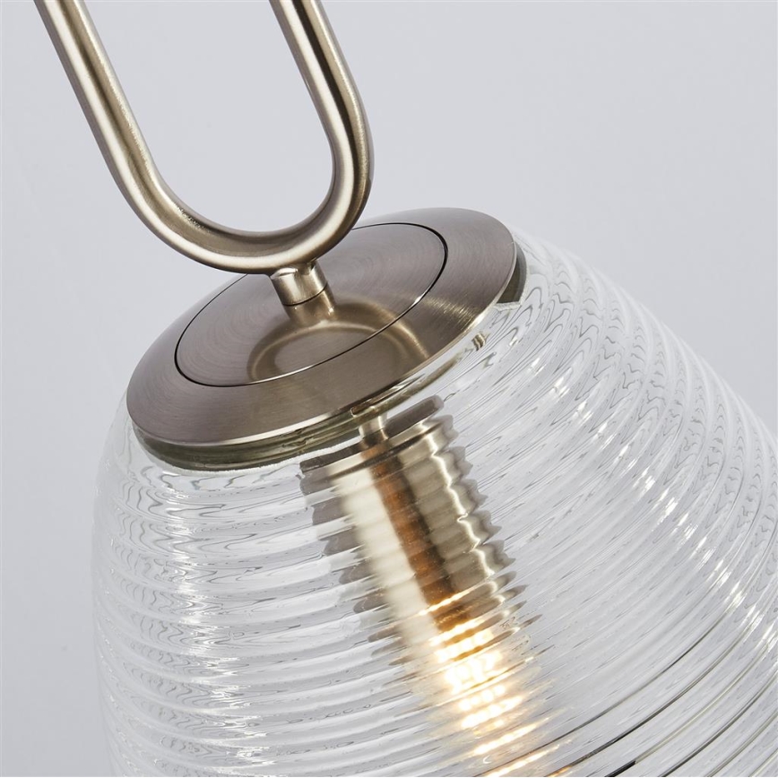 Searchlight - Luster na sajli ELIXIR 1xE27/60W/230V prozirna