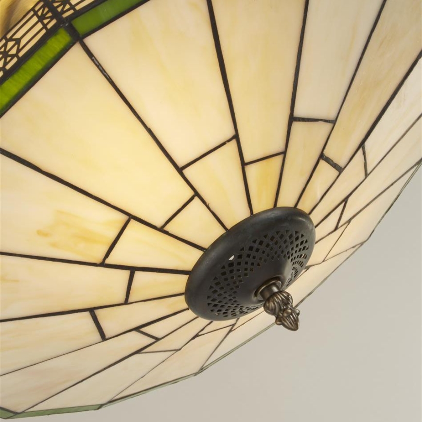 Searchlight - Tiffany stropna svjetiljka NEW YORK 2xE14/40W/230V
