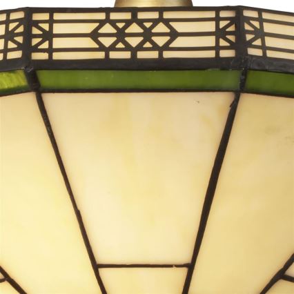 Searchlight - Tiffany stropna svjetiljka NEW YORK 2xE14/40W/230V