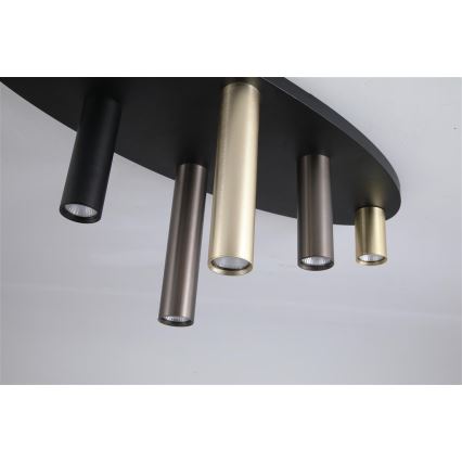 Searchlight - Stropna svjetiljka TUBES 6xGU10/10W/230V 80x30 cm