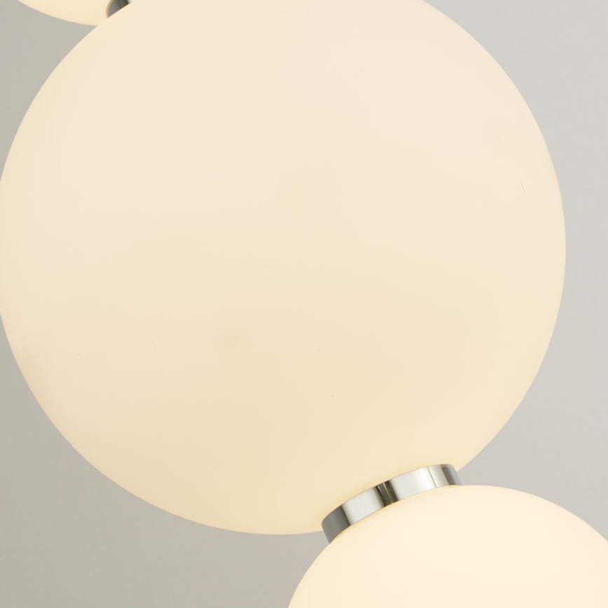 Searchlight - LED Luster na sajli SNOWBALL LED/18W/230V